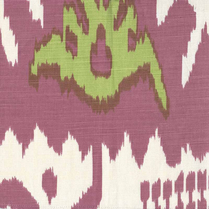 Quadrille Kazak Magenta Lime Fabric 302830C-01