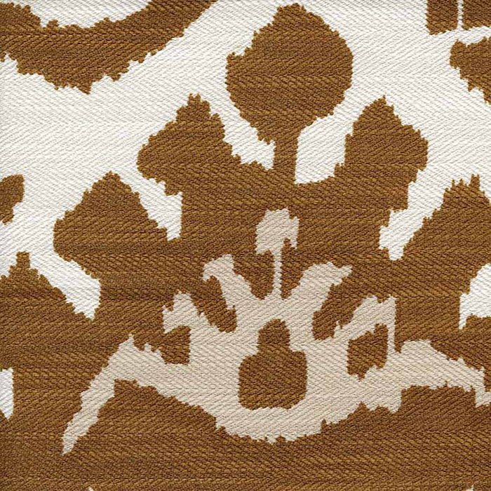 Quadrille Kazak Camel Taupe Fabric Sample 302831F