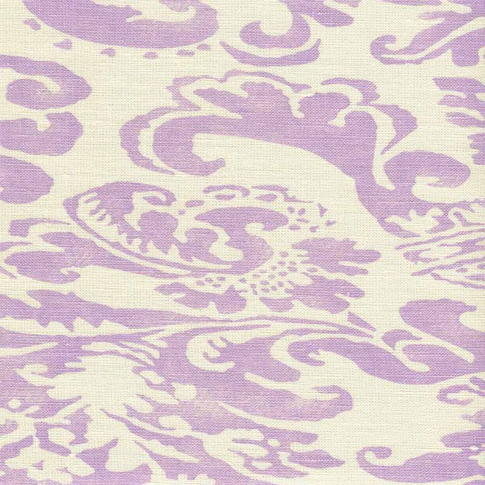 Quadrille Bromonte Neutral Soft Lavender Fabric 302840B-05