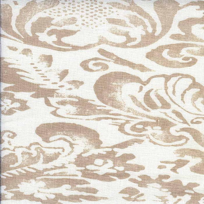 Quadrille Bromonte Taupe Fabric Sample 302840F