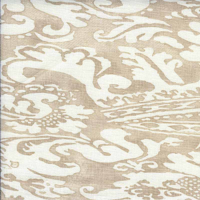 Quadrille Bromonte Reverse Taupe Fabric 302850F