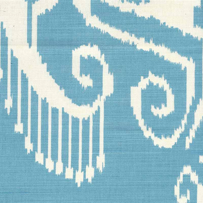 Quadrille Nomad New French Blue Fabric Sample 303037TLC