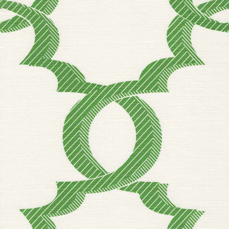 Quadrille El Cid Kelly Green Fabric Sample 303700F-04