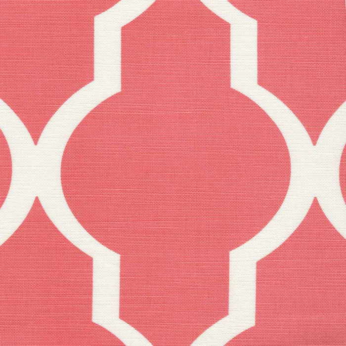 Quadrille Mirador Reverse One Color Shrimp Fabric Sample 303715F-06