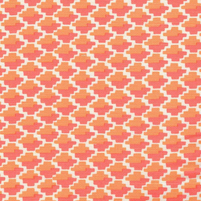 Quadrille Il Gioco Arancia Fabric Sample 303720F-09