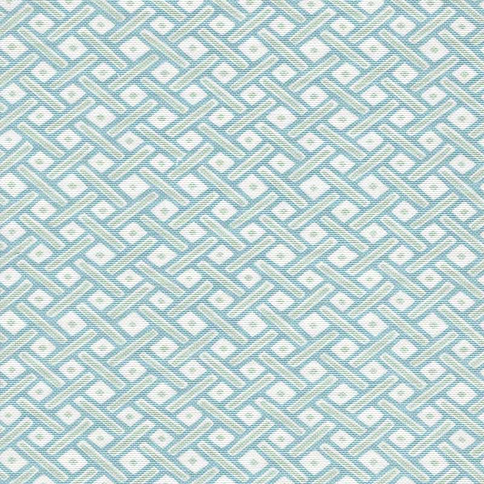 Quadrille Litchfield Pale Aqua Blue Fabric Sample 303730F-01LC