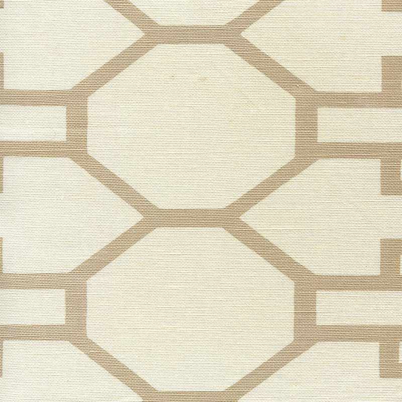 Quadrille Brighton Taupe Fabric 304000F