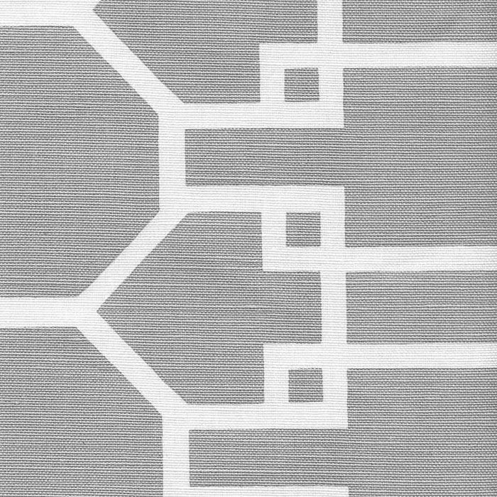 Quadrille Brighton Reverse Gray Fabric 304022F