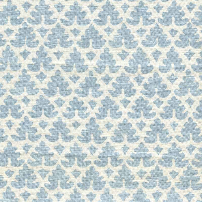 Quadrille Volpi Neutral Soft Windsor Blue Fabric Sample 304040B-03