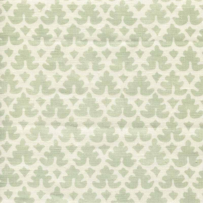 Quadrille Volpi Neutral Soft French Green Fabric Sample 304040B-04