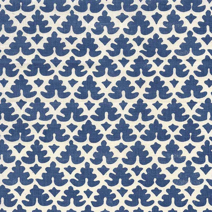 Quadrille Volpi New Navy Fabric Sample 304048F