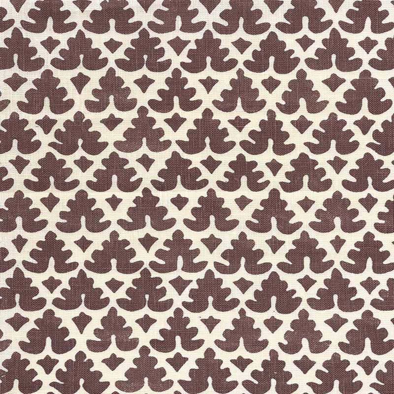 Quadrille Volpi Brown Fabric 304049F