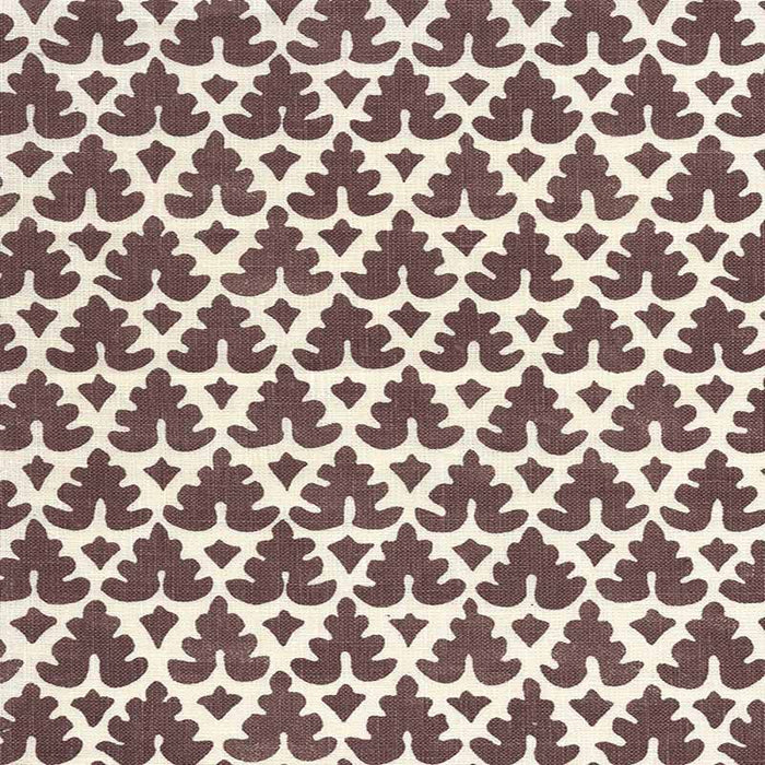 Quadrille Volpi Brown Fabric Sample 304049F