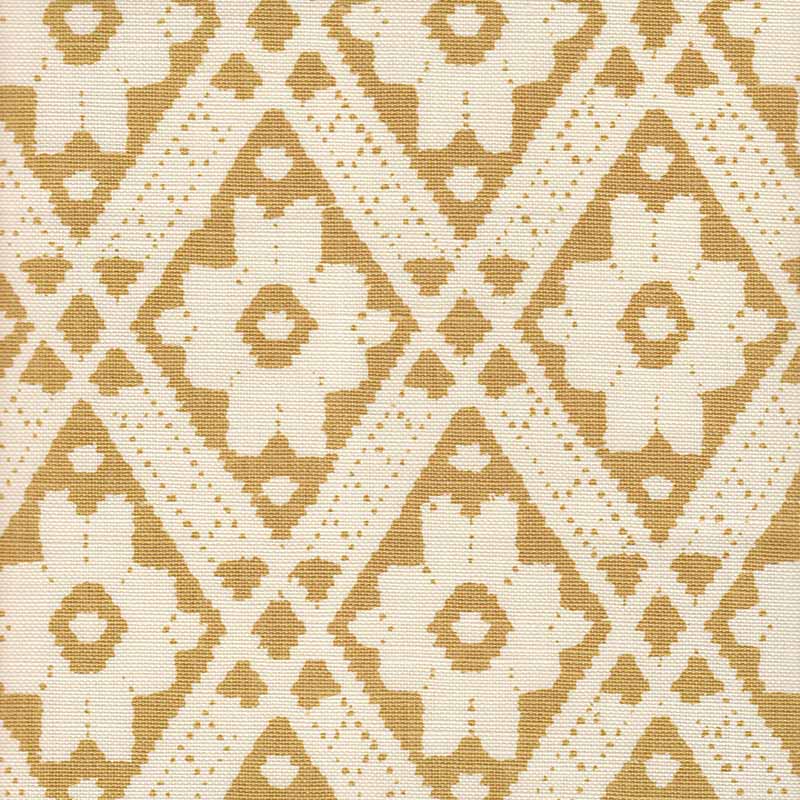 Quadrille Viennese Camel Fabric 305051F