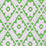 Quadrille Viennese Jungle Green Fabric Sample 305052F