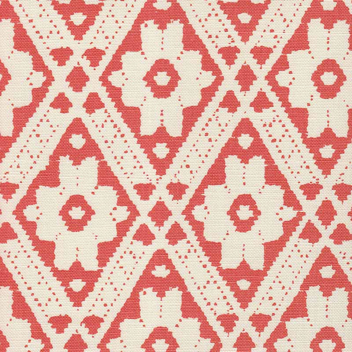 Quadrille Viennese Terracotta Fabric Sample 305054F