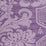 Quadrille La Tour Damask Purple Lilac Fabric Sample 306007F