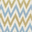 Quadrille Tashkent Ii Mini Scale Windsor Blue Taupe Fabric Sample 306034F