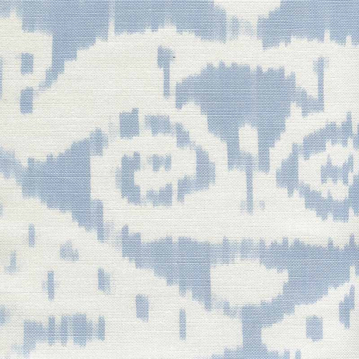 Quadrille Malaya Zibby Blue Fabric Sample 306042F