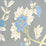 Quadrille Happy Garden Gray Wallpaper Sample 306065W