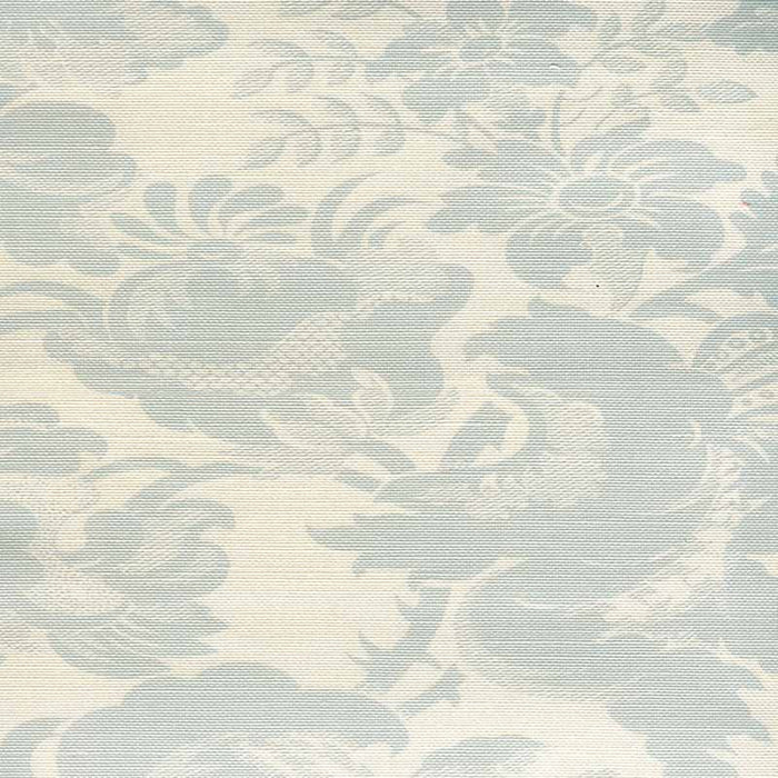 Quadrille Des Gardes Soft Windsor Blue Fabric Sample 306081TLC