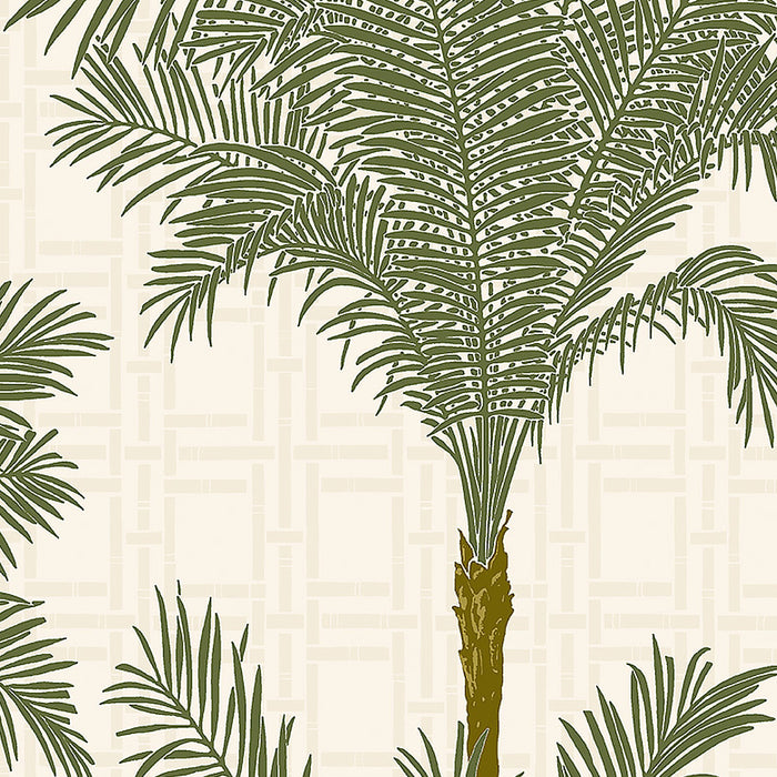 Schumacher Copacabana Palm Wallpaper 3060