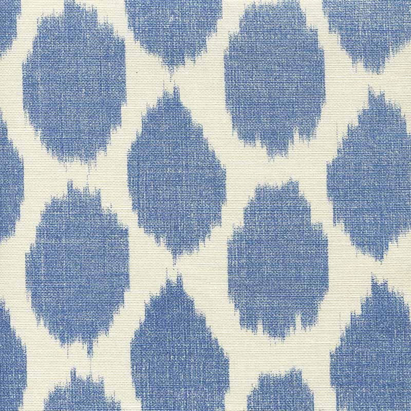 Quadrille Adras Royal Blue Fabric 306106F