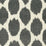 Quadrille Adras Black Fabric 306112F