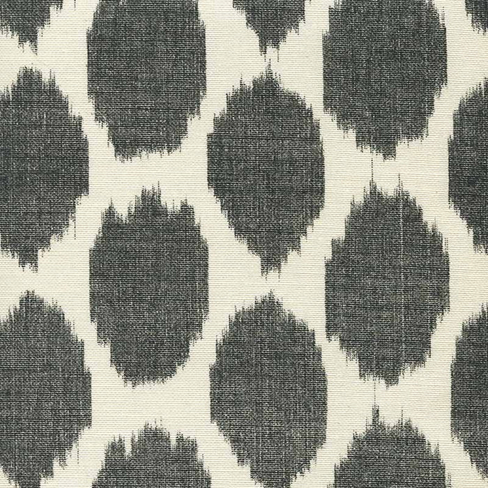 Quadrille Adras Black Fabric Sample 306112F