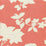 Quadrille Happy Garden Background Rust Orange Fabric Sample 306183F