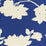 Quadrille Happy Garden Background New Navy Fabric 306188F