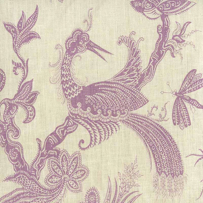 Quadrille Paradis Lavender Fabric 306203F