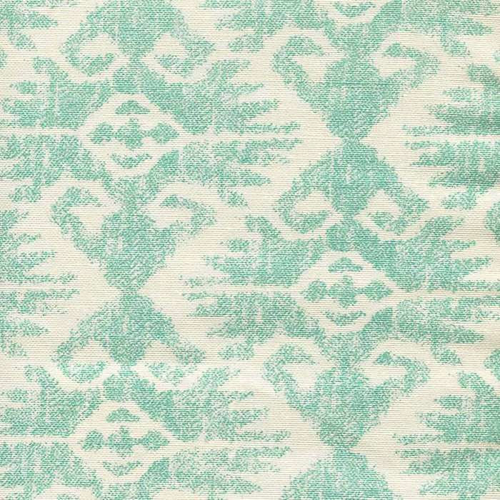 Quadrille Tucson Turquoise Fabric Sample 306213F