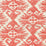 Quadrille Tucson Orange Fabric Sample 306215F