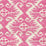 Quadrille Tucson Pink Fabric Sample 306216F