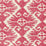 Quadrille Tucson Red Fabric 306218F