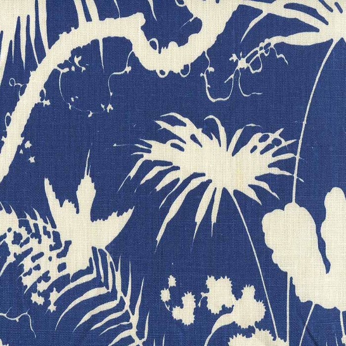 Quadrille Tropique Blotch One Color New Navy Fabric Sample 306235F