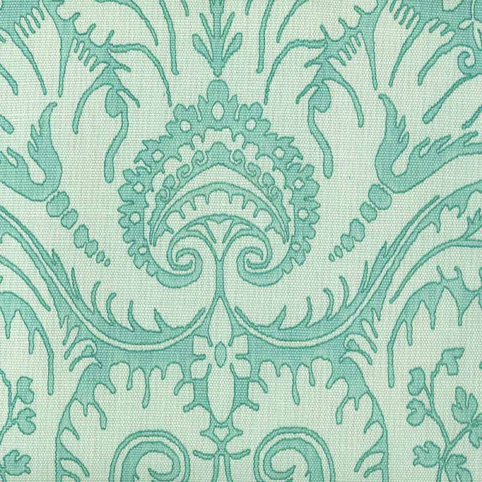 Quadrille Borghese Multi Aqua Fabric Sample 306242F