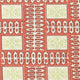 Quadrille Manchester By The Sea Tomate Ribbon Fabric 306283F