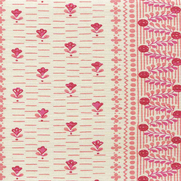 Quadrille Links Ii Multi Pinks Fabric 306293F