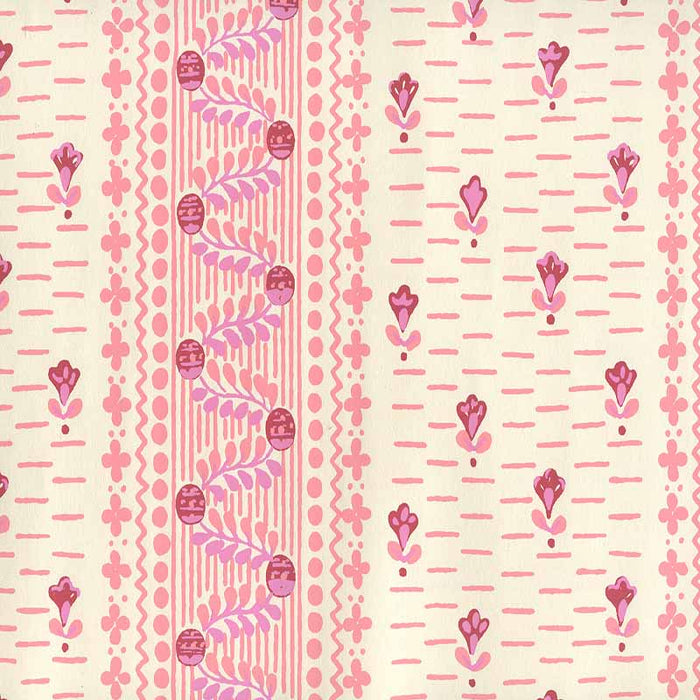 Quadrille Links Ii Multi Pinks Wallpaper Sample 306293OWP