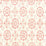 Quadrille Crawford Multi Salmons Fabric Sample 306302CTTN