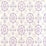 Quadrille Crawford Multi Purples Wallpaper Sample 306304W