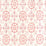 Quadrille Crawford Multi Red Terracotta Wallpaper Sample 306305W