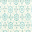 Quadrille Crawford Multi Turquoise Fabric 306308CTTN