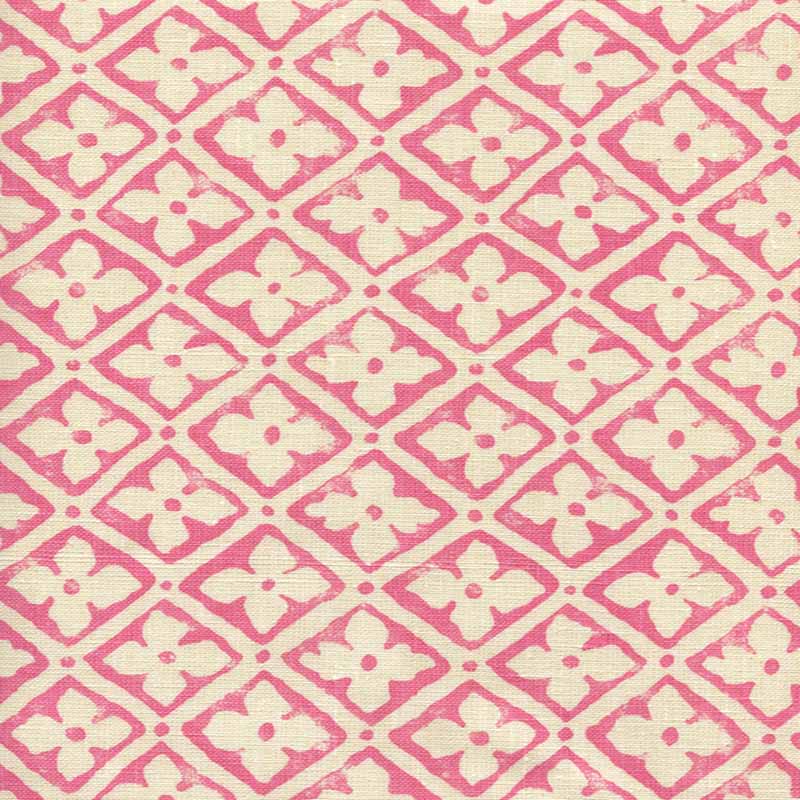 Quadrille Puccini Pink Fabric 306330F-02