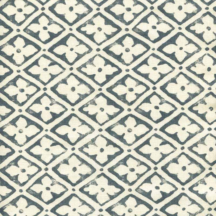 Quadrille Puccini Slate Fabric 306330F-07