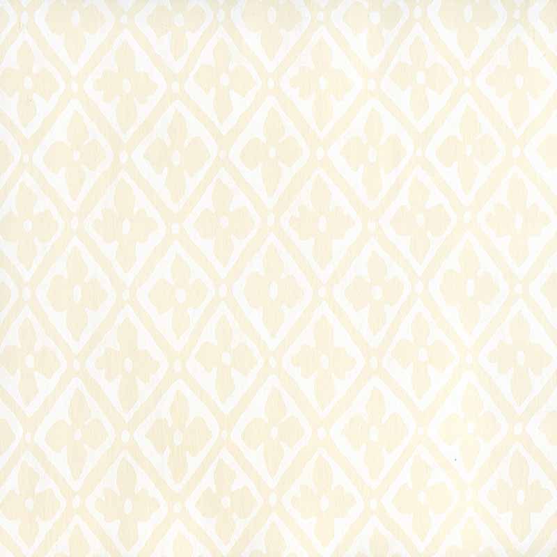 Quadrille Puccini White Wallpaper 306330W-00