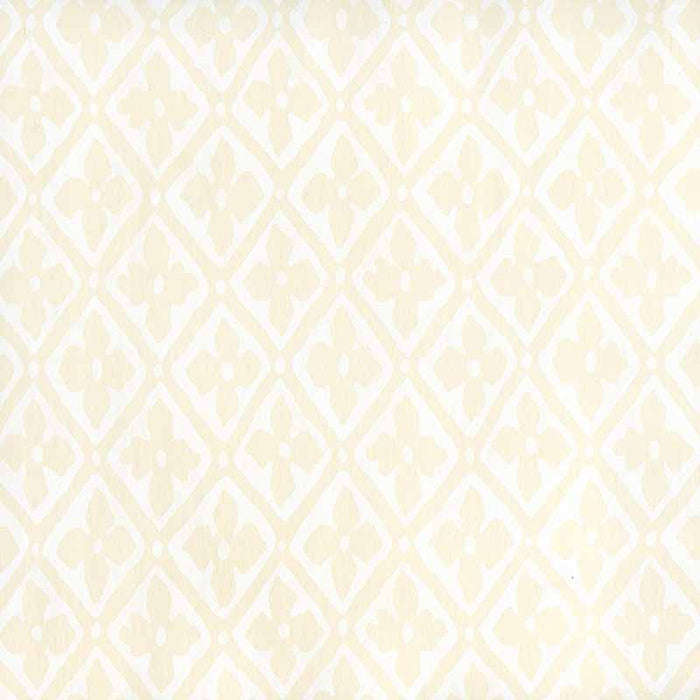 Quadrille Puccini White Wallpaper Sample 306330W-00