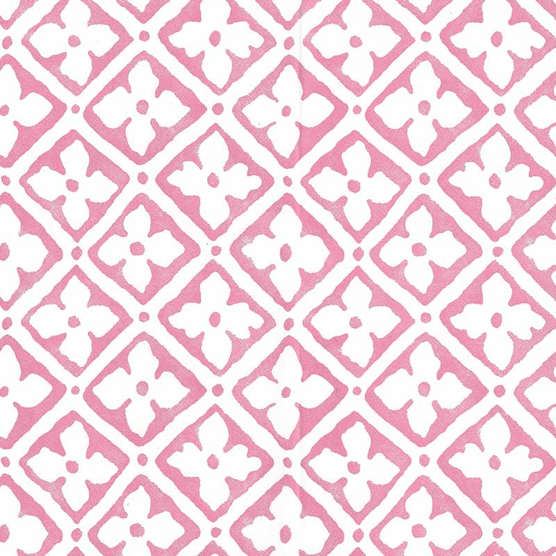 Quadrille Puccini Pink Wallpaper 306330W-02